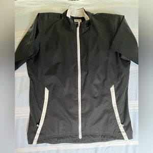 Adidas Black and White Short Sleeve Athletic Jacket

Zip Up